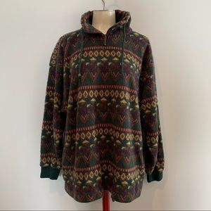 Vintage Sostanza Pullover Jacket/Sweater Green